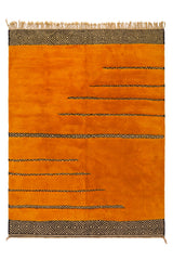 Ivory Extra Large Berber Wool Rug