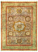 Forest Green Mamlouk Oriental Rug