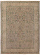 Muted Earth Classical Handwoven Wool Rug