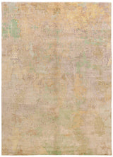 Warm Earth Tone Abstract Modern Rug