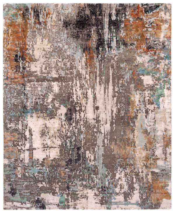 Layered Contemporary Rug