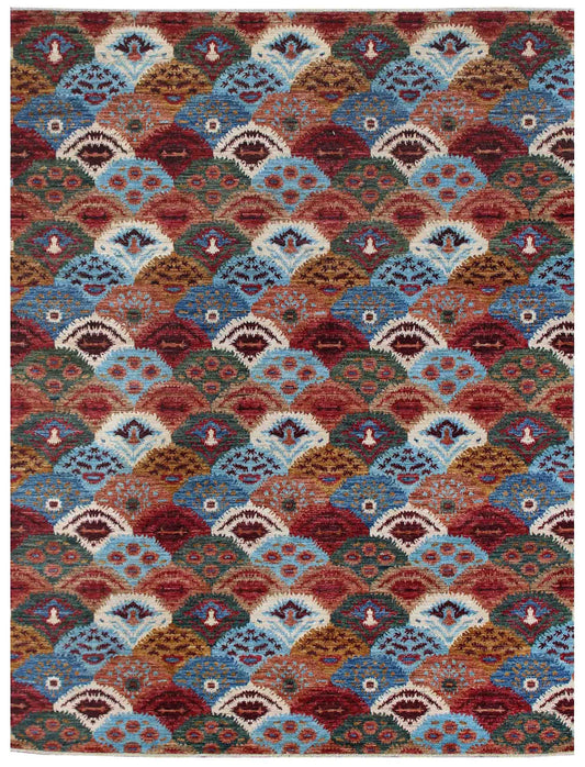 Modern-Multi-Coloured-Rug-298cmx200cm
