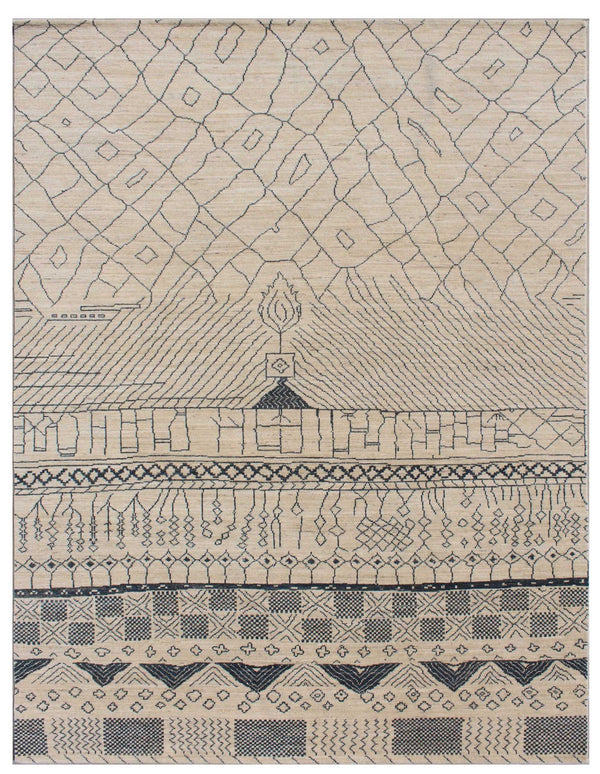 brown-berber-styled-modern-rug-273cmx180cm