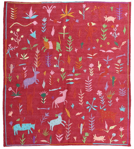 suzani-red-rug-187x165cm