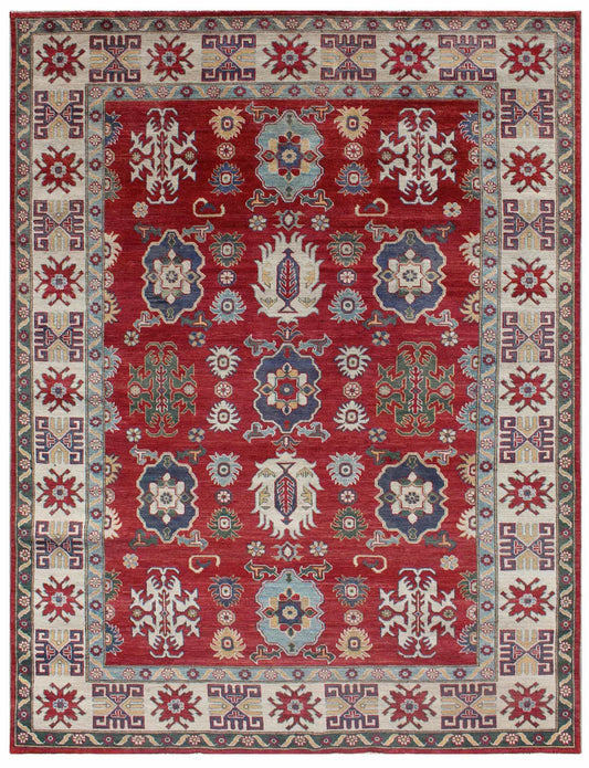tribal-red-coloured-rug-296cmx203cm