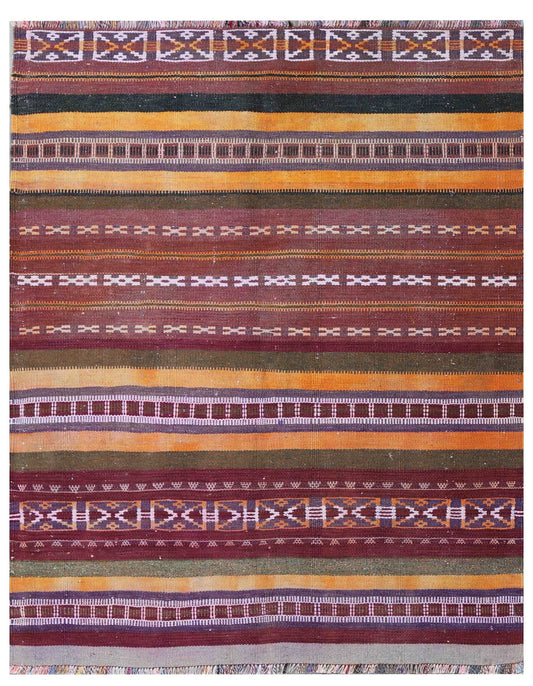 vintage-brown-yellow-coloured-rug-140x117cm