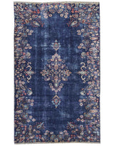 Maliheh Vintage Overdyed Blue Rug