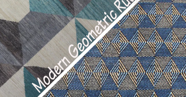 Exploring Geometric Modern Abstract Rugs