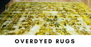 Over dyed Rugs - the untold story