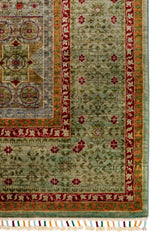 Forest Green Mamlouk Oriental Rug