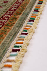 Forest Green Mamlouk Oriental Rug
