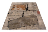 Neutral Tone Fine Modern Wool Rug