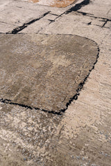 Neutral Tone Fine Modern Wool Rug