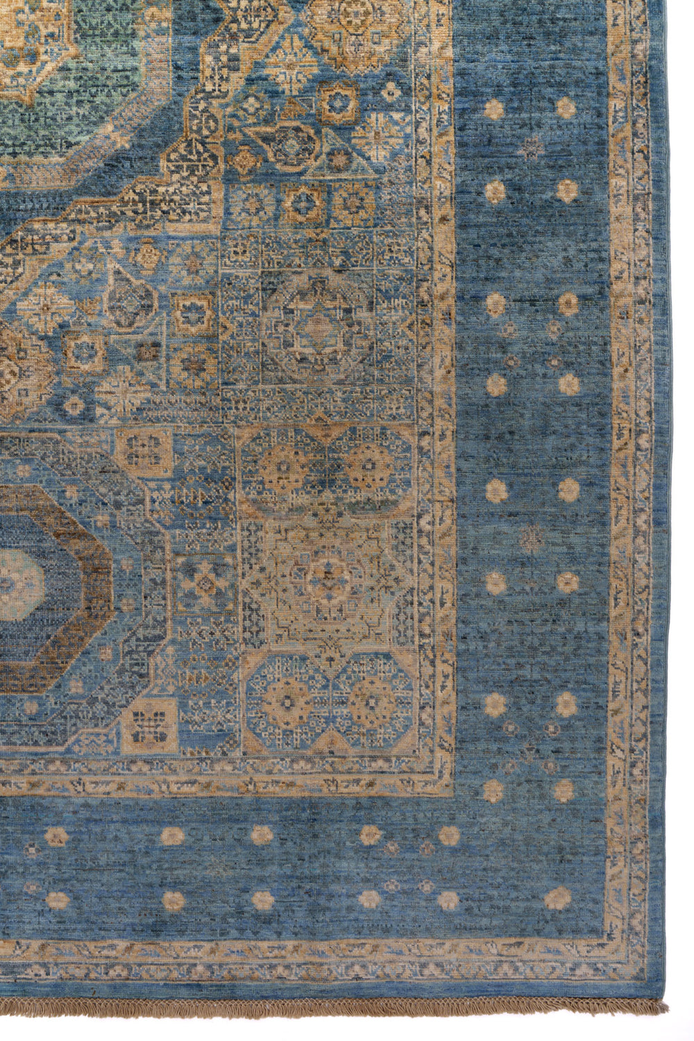 Navy Blue Mamlouk Classic Oriental Rug