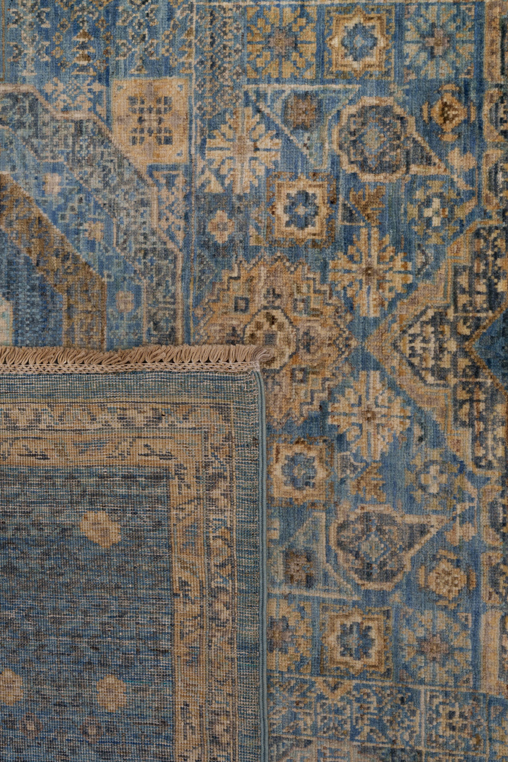 Navy Blue Mamlouk Classic Oriental Rug