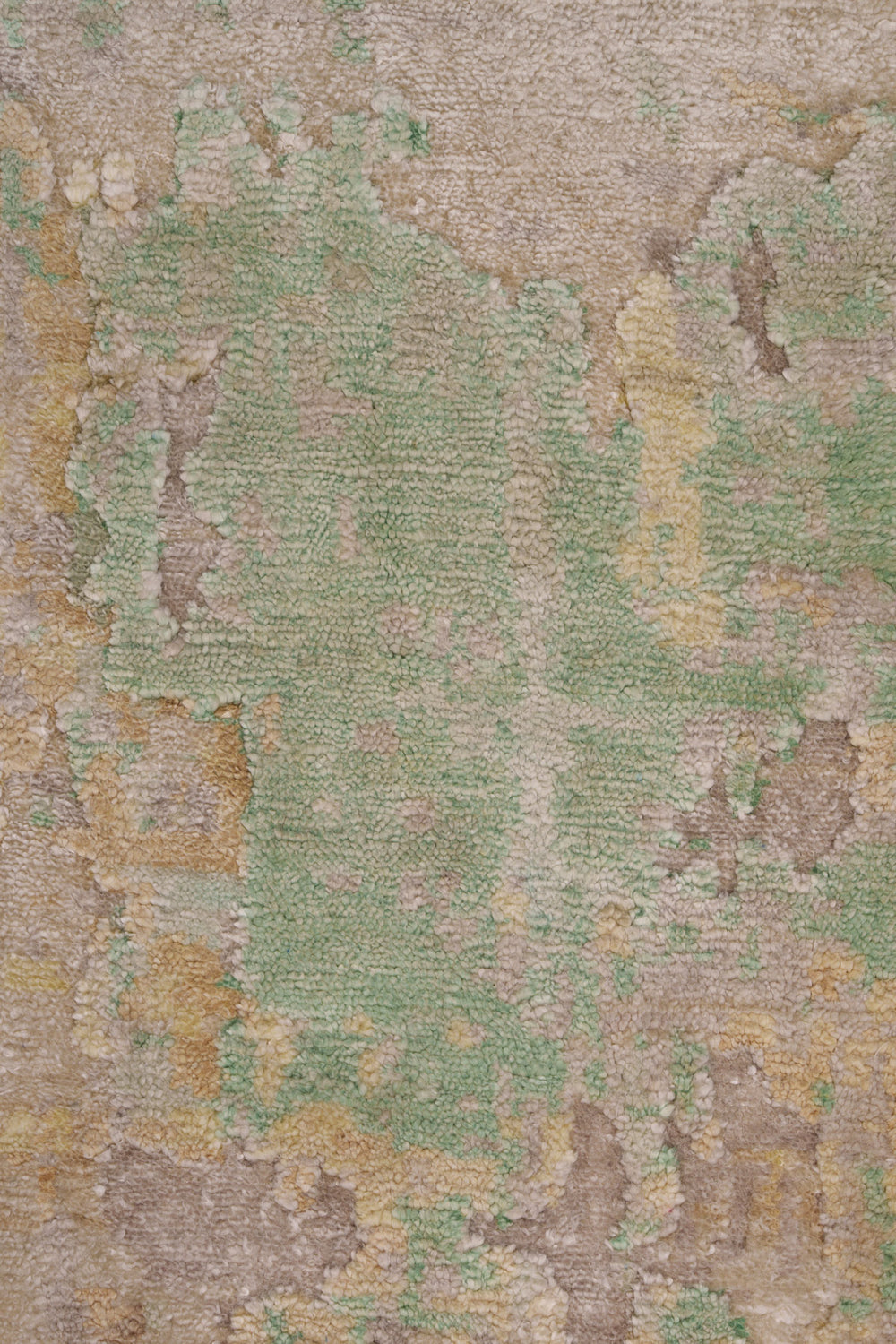 Warm Earth Tone Abstract Modern Rug