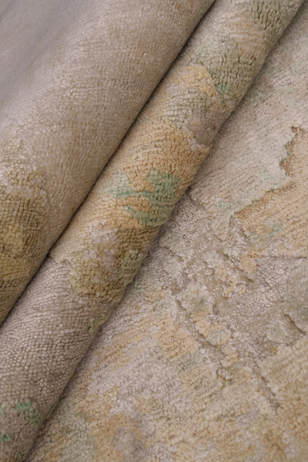 Warm Earth Tone Abstract Modern Rug