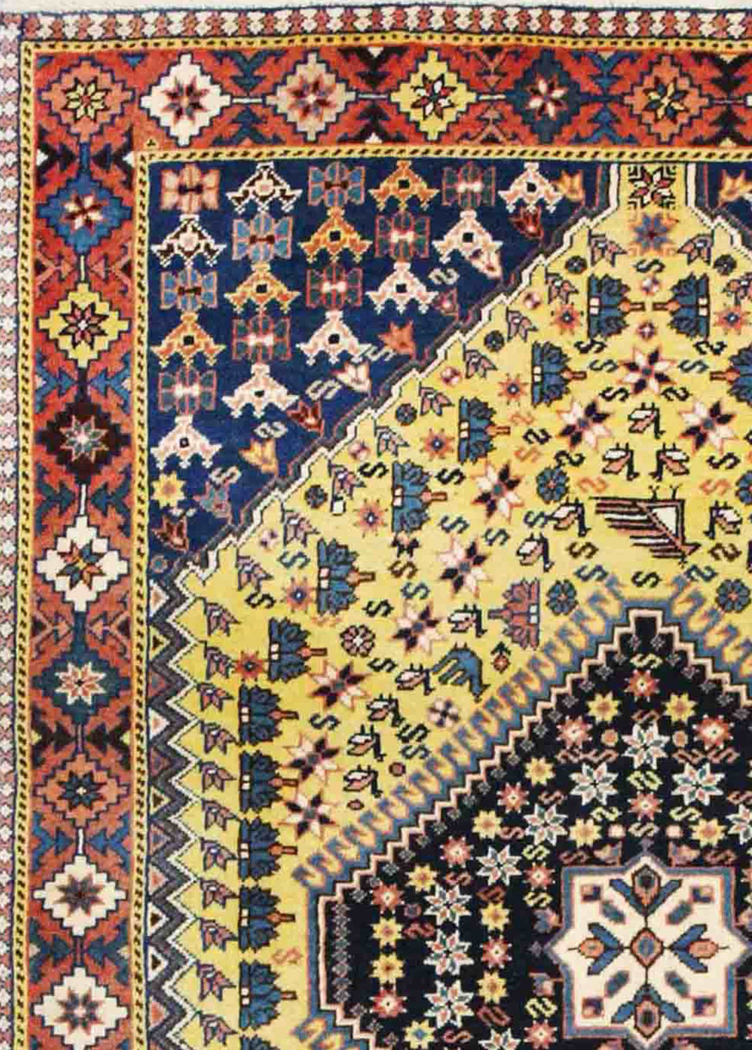 Diya Tribal Yellow Rug