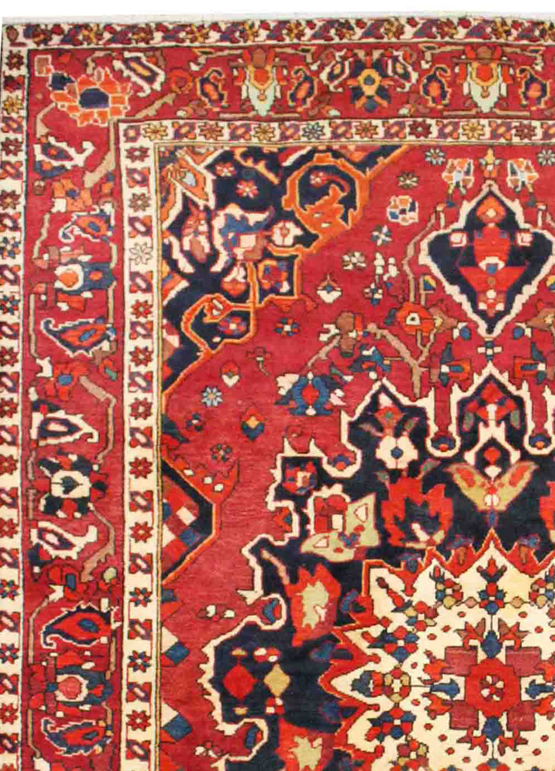 Arpita Tribal Red Blue Rug
