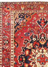 Arpita Tribal Red Blue Rug