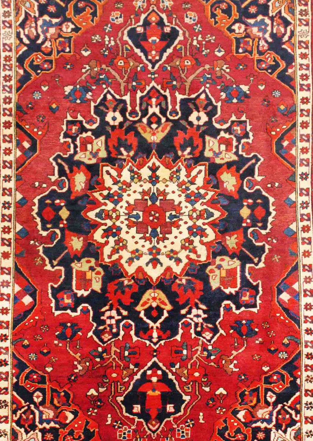 Arpita Tribal Red Blue Rug