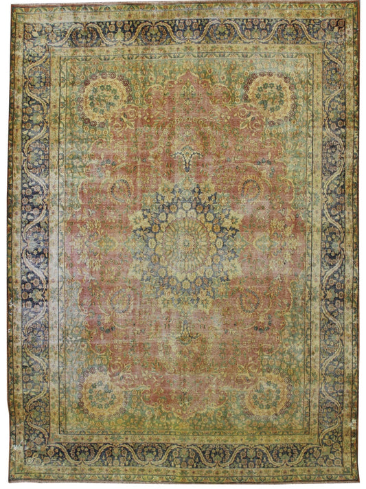 Leyla-Vintage Overdyed Rug-393x293cm-62269