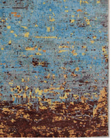 Maysun Abstract Blue Rug