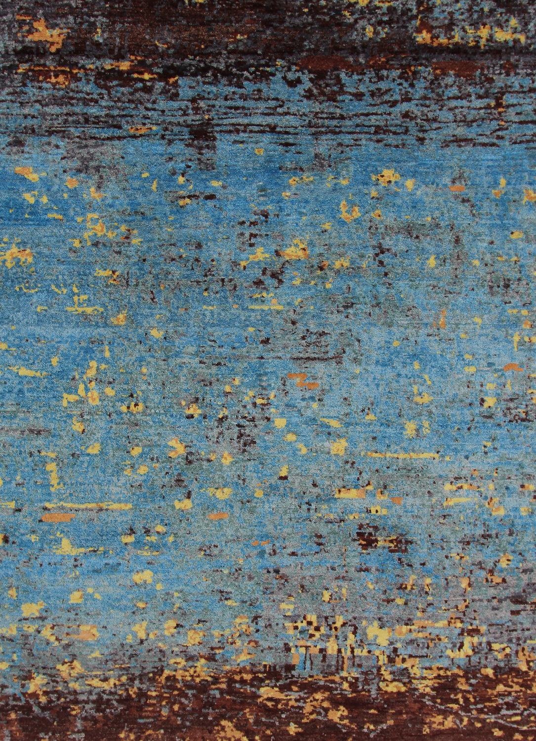 Maysun Abstract Blue Rug