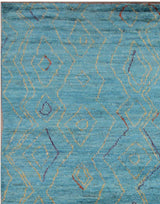 Abeer Modern Berber Styled Blue Rug