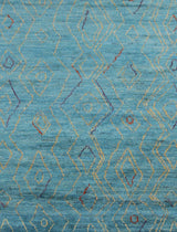 Abeer Modern Berber Styled Blue Rug