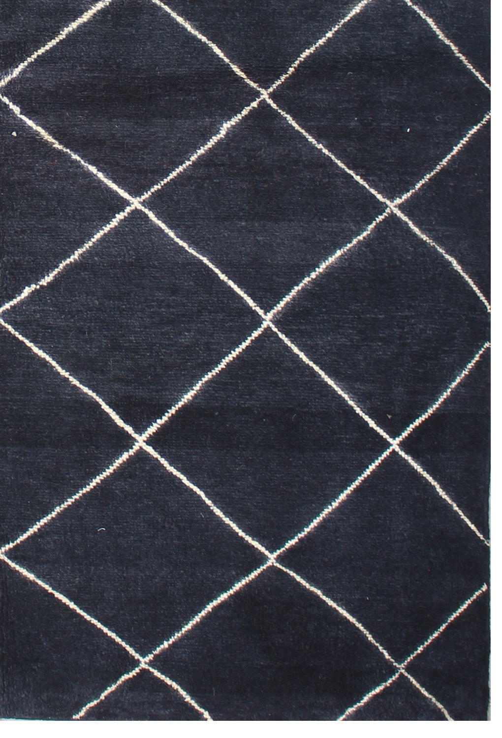 Souad Modern Style Black Rug