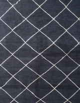 Souad Modern Style Black Rug