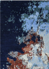 Salwa Abstract Multi Coloured Rug