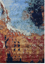 Salwa Abstract Multi Coloured Rug