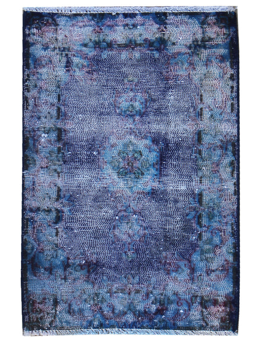 Babak-Vintage Overdyed Rug-86x48cm-73212