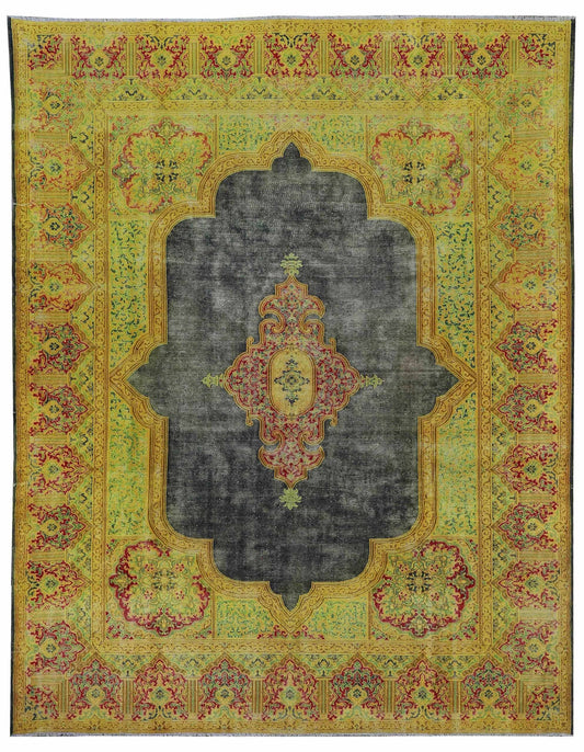 Milad-Vintage Overdyed Rug-374x293cm-76697