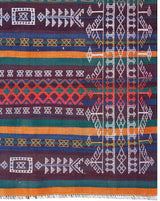 Parand Vintage Multi Coloured Rug