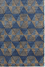 Zaynab Contemporary Blue Coloured Rug