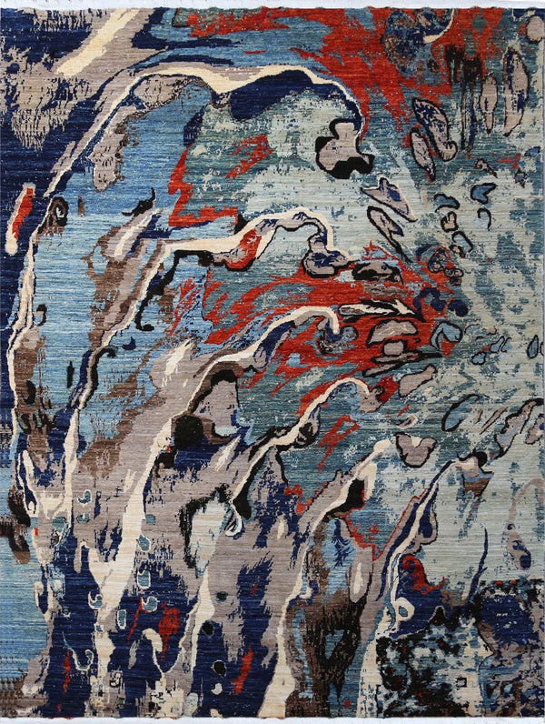 Japanese Wave Rug — 298×245cm