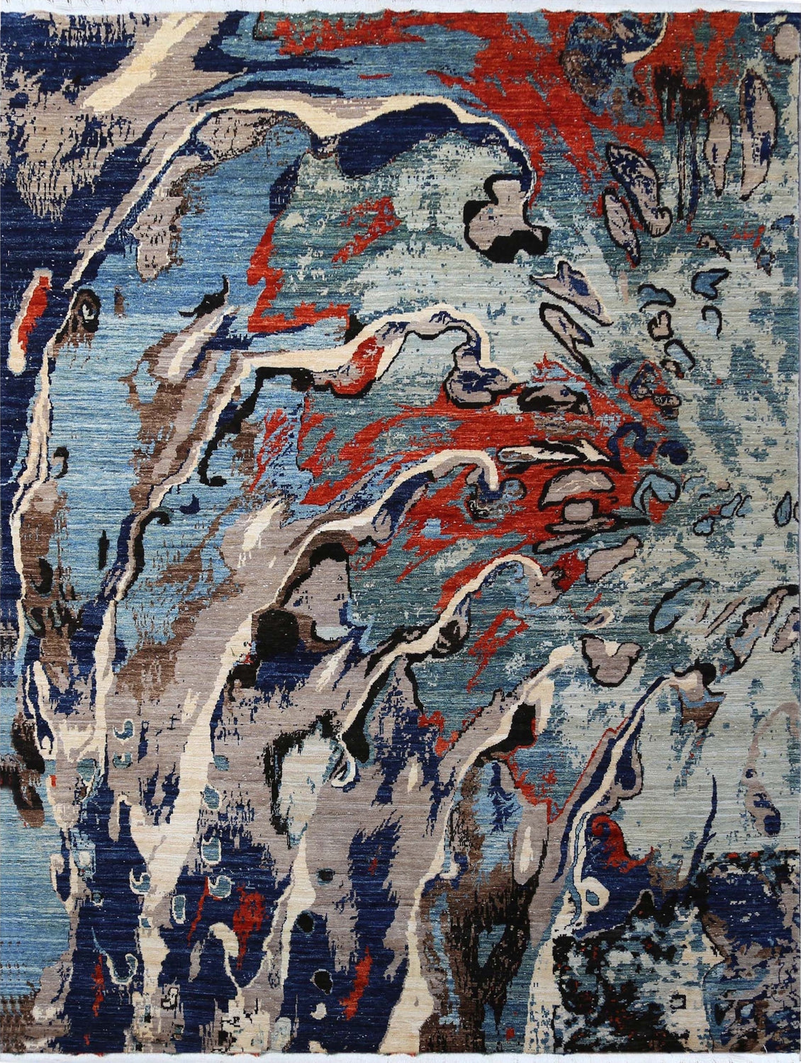 Japanese Wave Rug — 298×245cm