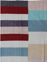 Nouf Modern Black/Beige Kilim