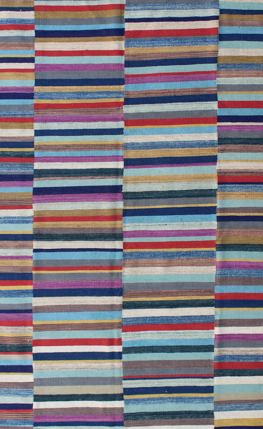 Maha Modern Black/Beige Kilim