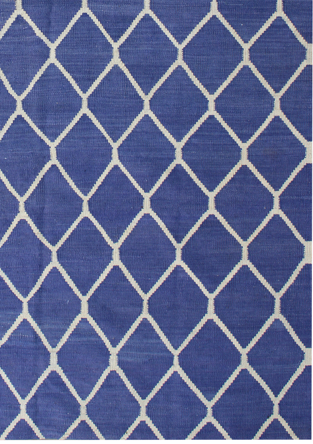 Layal Contemporary Purple/Beige Kilim