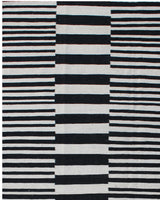 Sara Modern Black/Beige Kilim