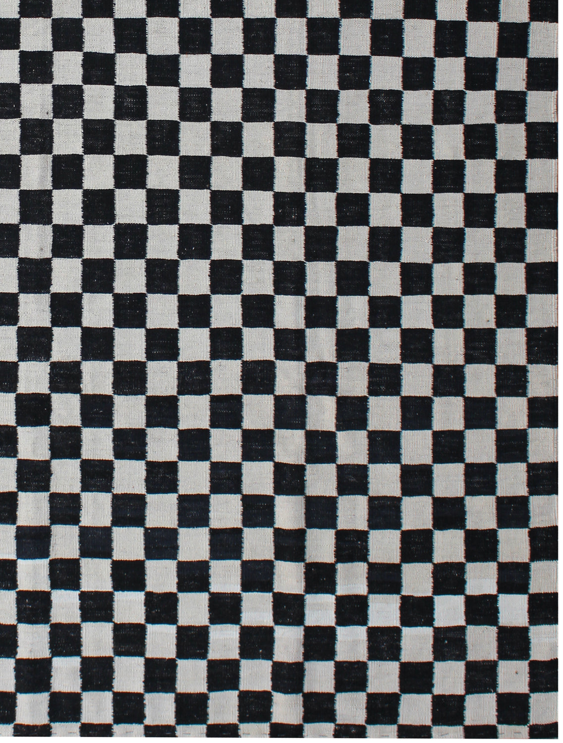 Huda Modern Black/Beige Kilim