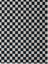 Huda Modern Black/Beige Kilim