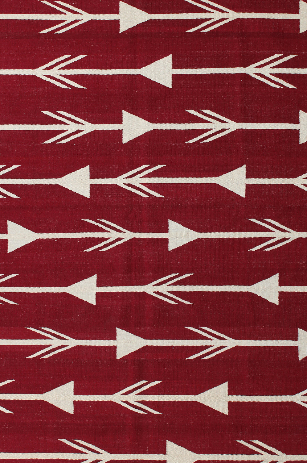 Zeina Contemporary Red/Beige Kilim
