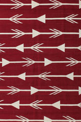 Zeina Contemporary Red/Beige Kilim