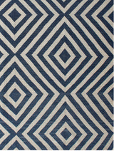 Rasha Contemporary Beige/Black Kilim