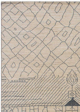 Joud Brown Berber Styled Modern Rug